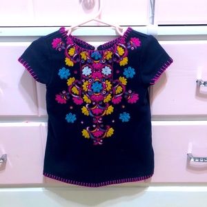 Genuine Kids tunic top with flowers